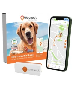 Weenect XS GPS-Tracker für Hunde, ca. B6,05/H2,45/T1,5 cm