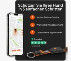 Weenect XT GPS-Tracker für Hunde inkl. JK9 Halsband