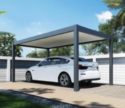 Weide Carport Alu/Stahl, ca. B520/H255/T300 cm