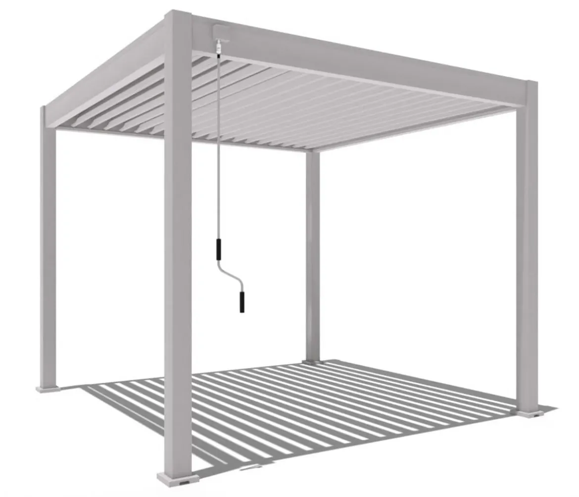 Weide Classic Pergola Alu-Stahl, ca. B300/H255/T300 cm