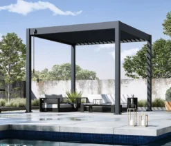 Weide Classic Pergola Alu-Stahl, ca. B300/H255/T300 cm