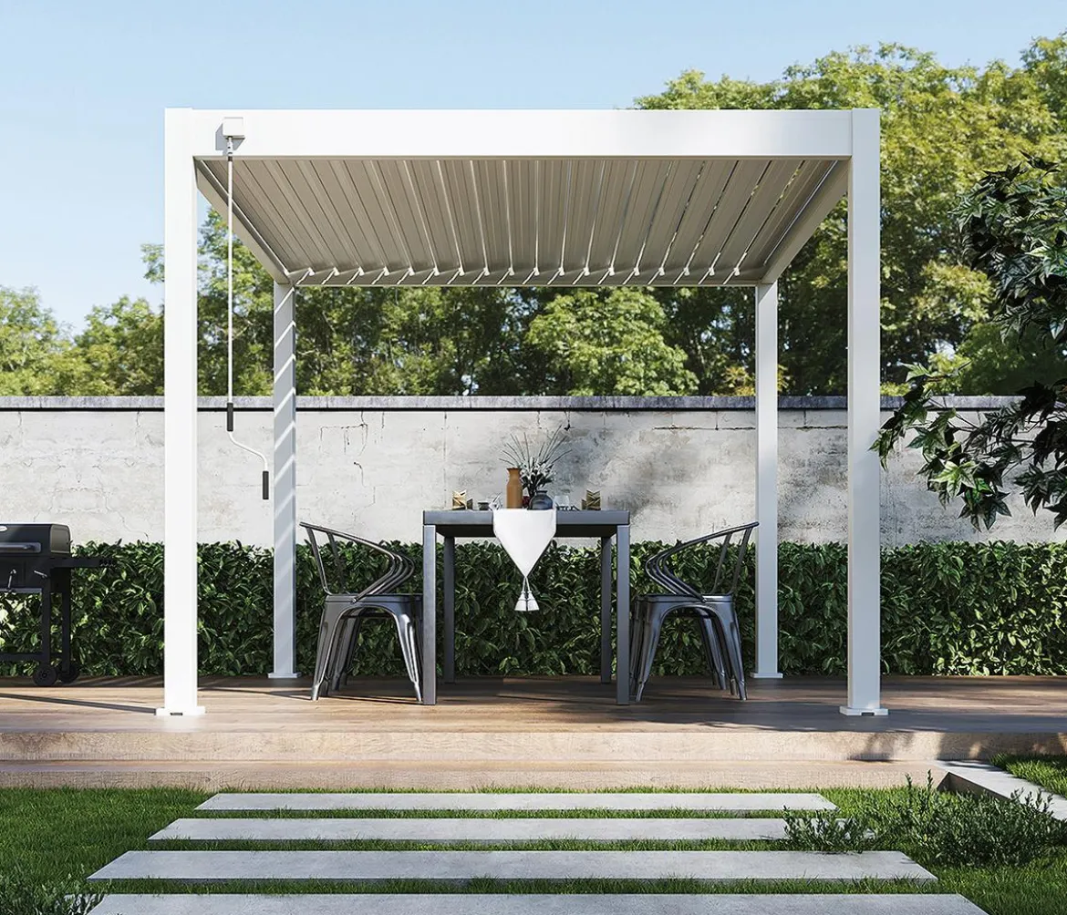 Weide Classic Pergola Alu-Stahl, ca. B300/H255/T300 cm