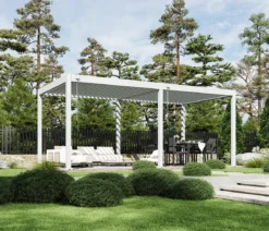 Weide Classic Pergola 3x6 Alu-Stahl, ca. B600/H255/T300 cm