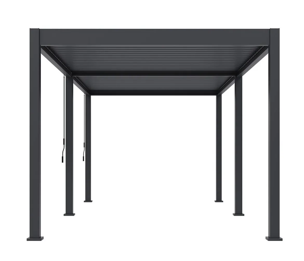 Weide Classic Pergola 3x6 Alu-Stahl, ca. B600/H255/T300 cm