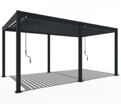 Weide Classic Pergola 3x5,3 Alu-Stahl, ca. B530/H255/T300 cm