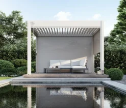 Weide Classic Pergola 3x3,6 Alu-Stahl, ca. B360/H255/T300 cm
