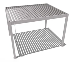 Weide Classic Pergola 3x3,6 Alu-Stahl, ca. B360/H255/T300 cm