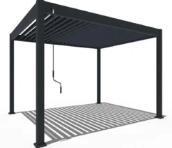Weide Classic Pergola 3x3,6 Alu-Stahl, ca. B360/H255/T300 cm