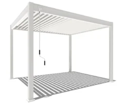 Weide Classic Pergola 3x3,6 Alu-Stahl, ca. B360/H255/T300 cm