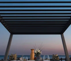 Weide Classic Pergola 3x3,6 Alu-Stahl, ca. B360/H255/T300 cm