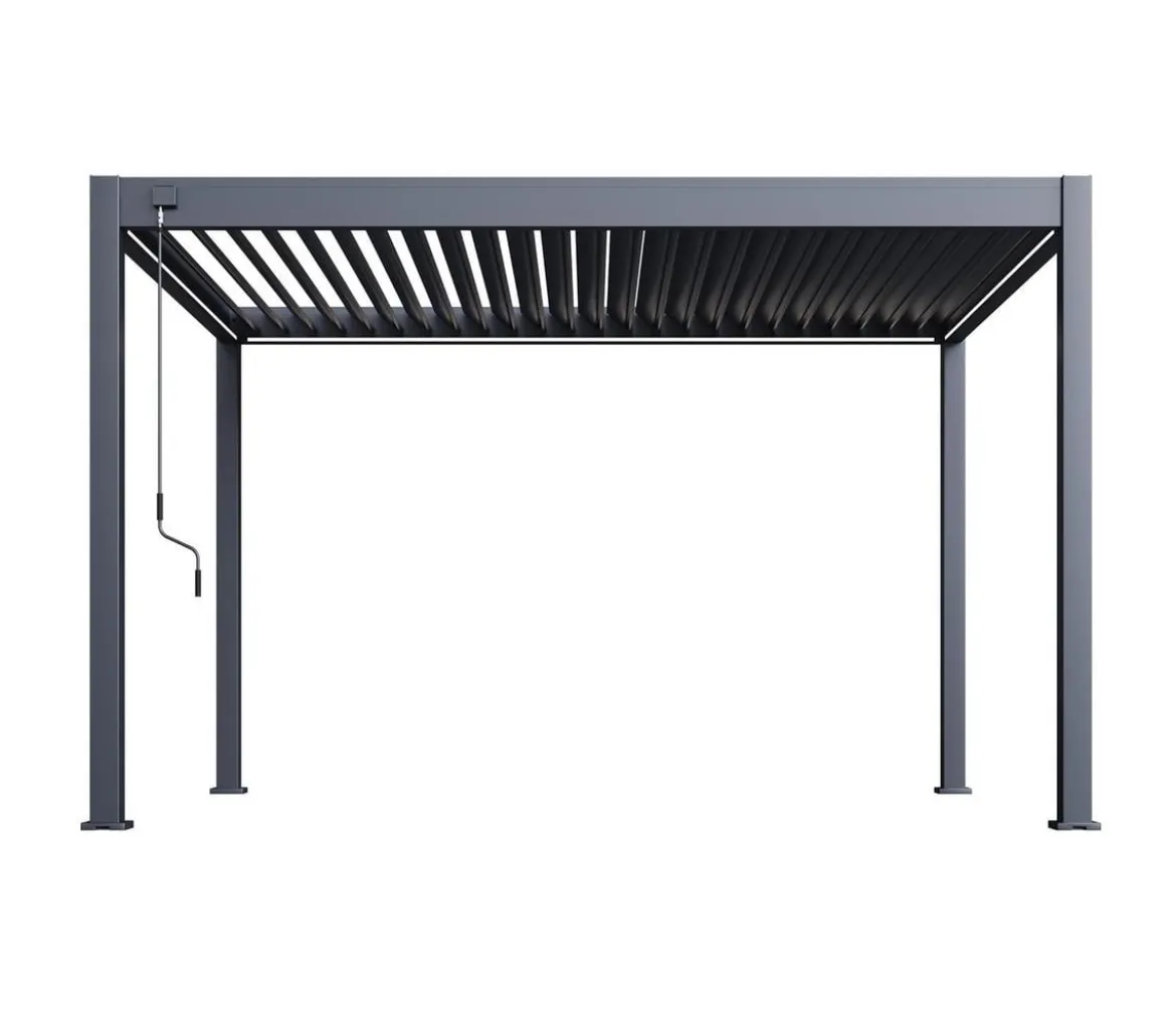 Weide Classic Pergola 3x3,6 inkl. LED, ca. B360/H255/T300 cm