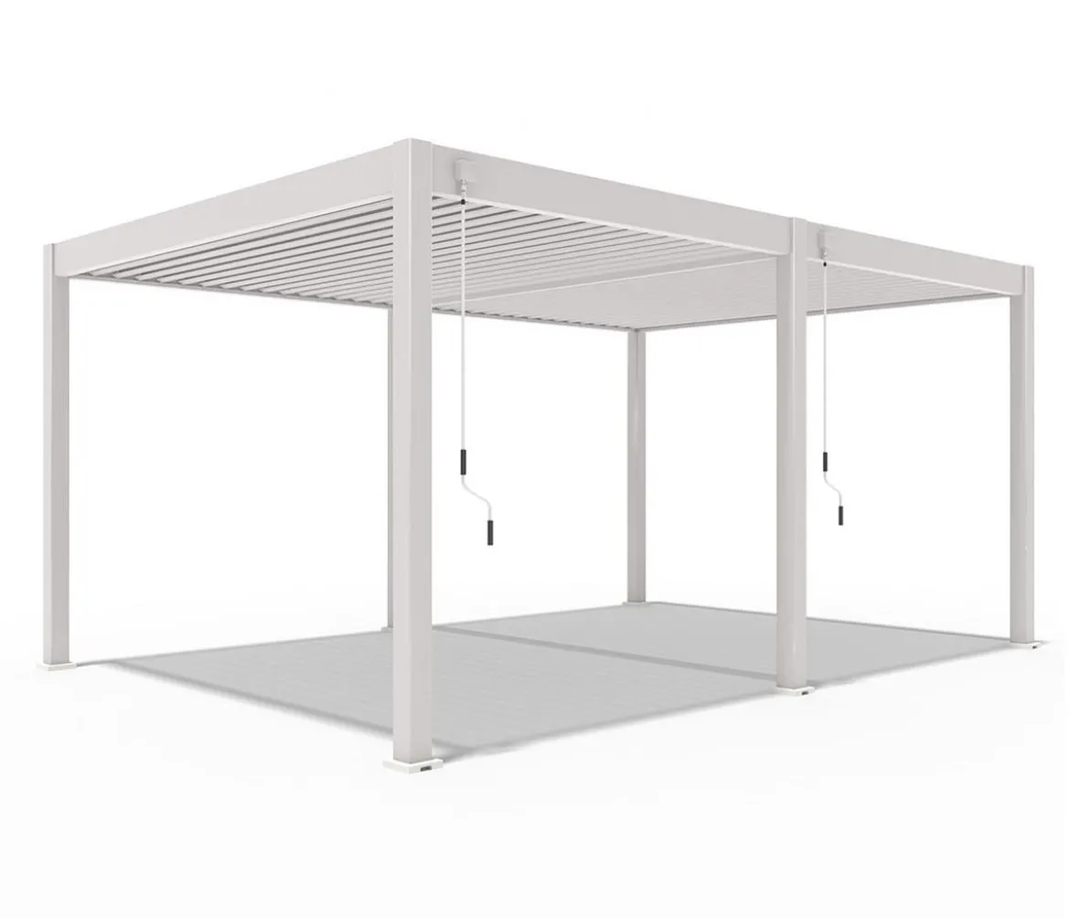 Weide Deluxe Pergola Voll-Alu, ca. B530/H255/T360 cm