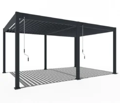 Weide Deluxe Pergola Voll-Alu, ca. B530/H255/T360 cm