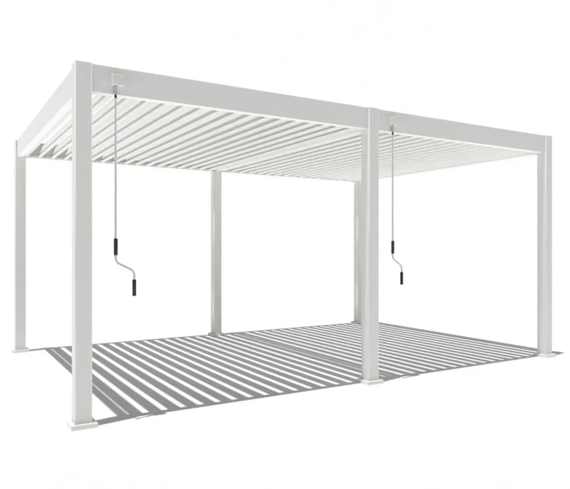 Weide Deluxe Pergola Voll-Alu, ca. B530/H255/T360 cm