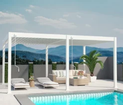 Weide Deluxe Pergola Voll-Alu, ca. B530/H255/T360 cm