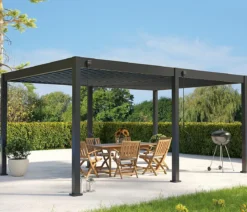 Weide Deluxe Pergola Voll-Alu, ca. B600/H255/T300 cm