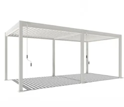 Weide Deluxe Pergola Voll-Alu, ca. B600/H255/T300 cm