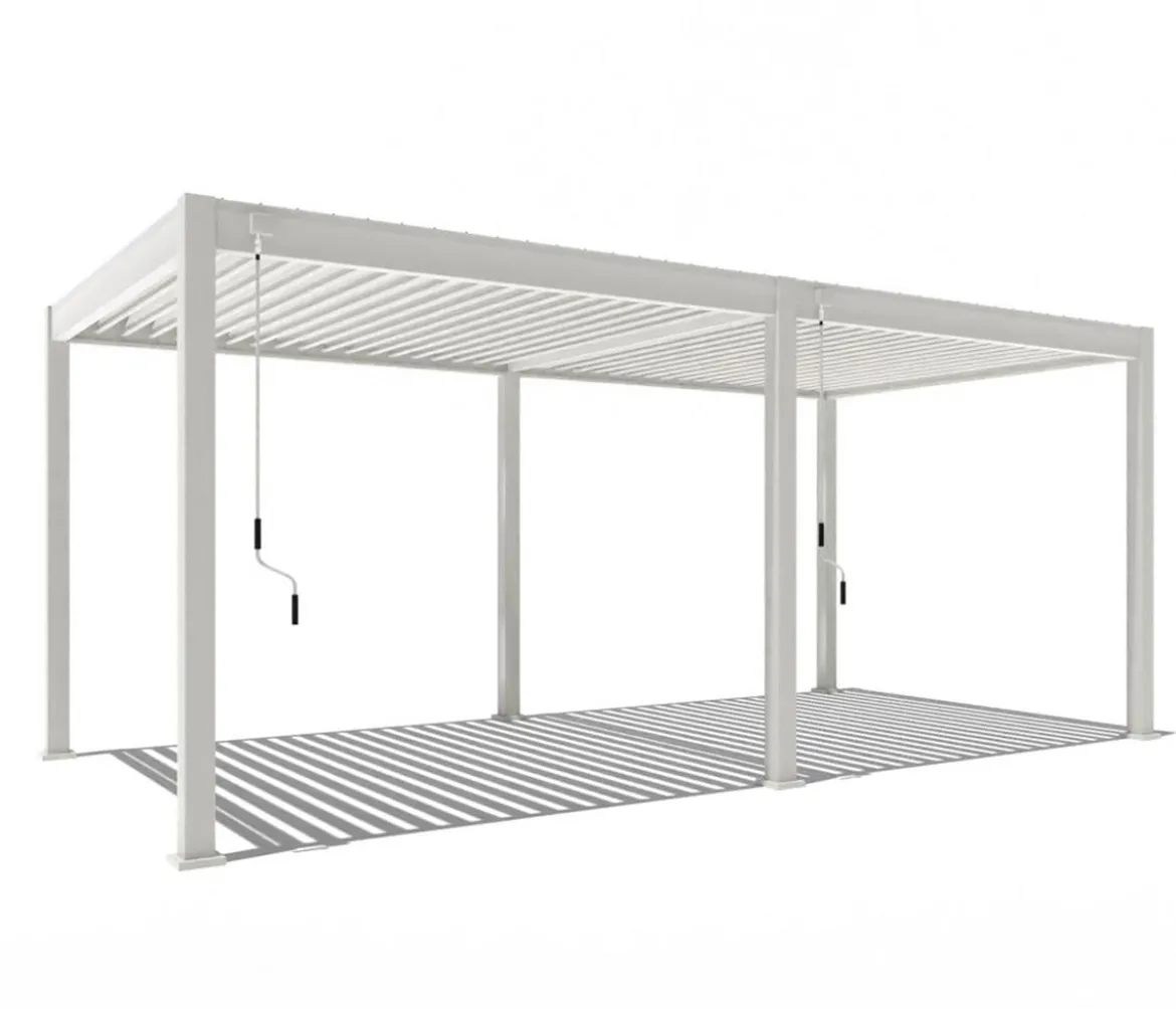 Weide Deluxe Pergola Voll-Alu, ca. B600/H255/T300 cm