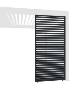 Weide Horizontales Seitenwand-Paneel, ca. B123/H236 cm