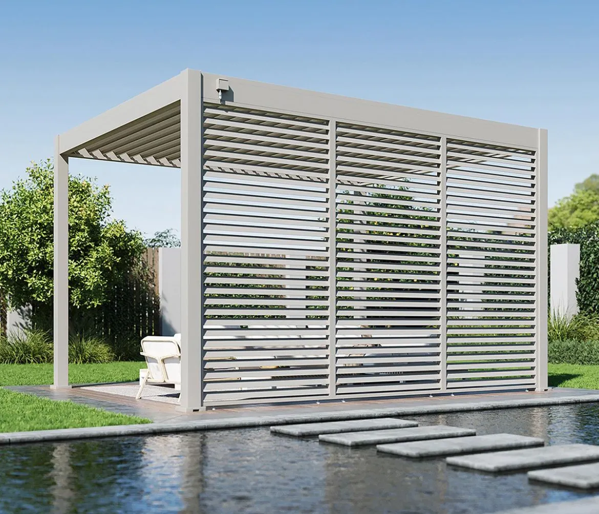 Weide Horizontales Seitenwand-Paneel, ca. B93/H236 cm