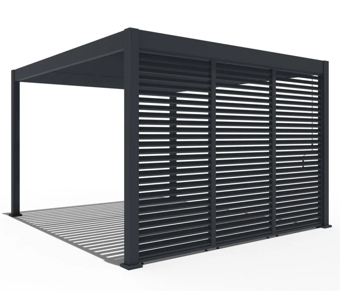 Weide Horizontales Seitenwand-Paneel, ca. B93/H236 cm