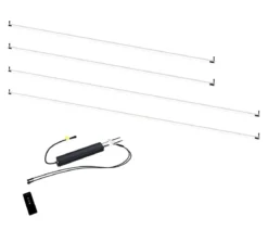 Weide LED-Kit für Wandpergola, 3 x 3,6 m