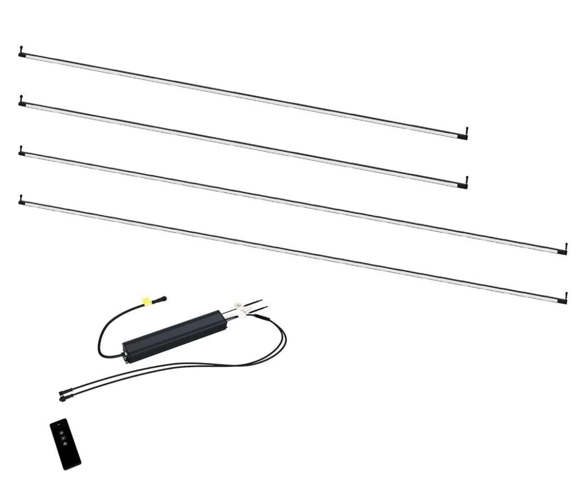 Weide LED-Kit für Wandpergola, 3 x 5,3 m