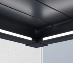 Weide LED-Kit für Wandpergola, 3 x 6 m