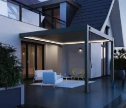 Weide LED-Kit für Wandpergola, 4 x 6 m