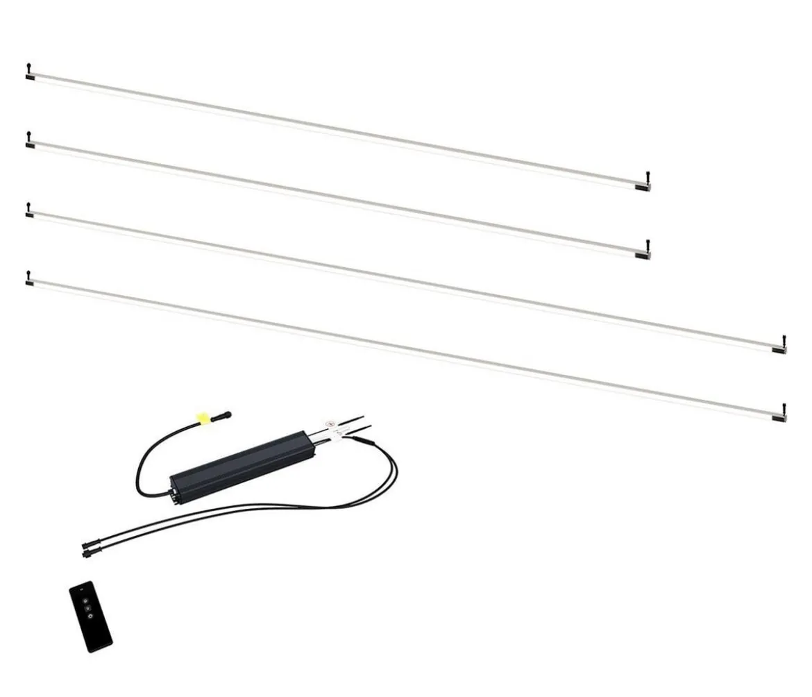 Weide LED-Kit Wandpergola, 3,6 x 7,2 m