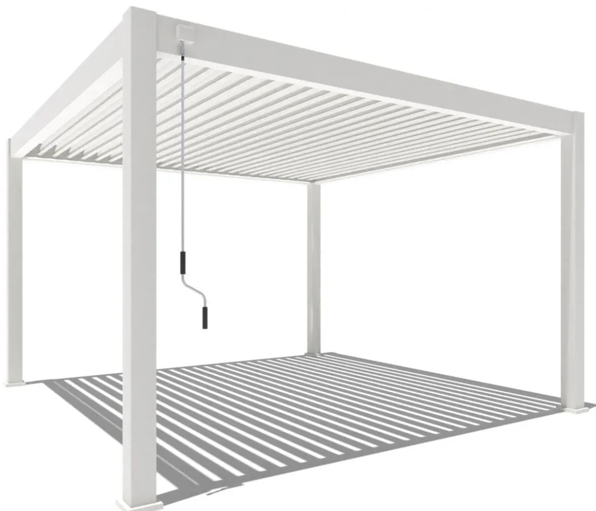 Weide Pergola Deluxe Plus 4x4, ca. B400/H255/T400 cm