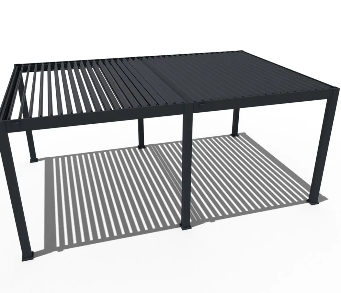 Weide Pergola Deluxe Plus 4x6, ca. B600/H255/T400 cm
