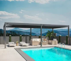 Weide Pergola Deluxe Plus 4x6, ca. B600/H255/T400 cm