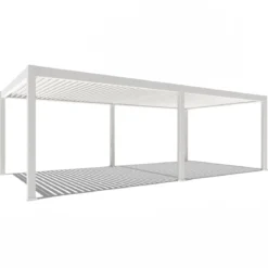 Weide Pergola LED E-Deluxe Plus 4x8, ca. B800/H255/T400 cm
