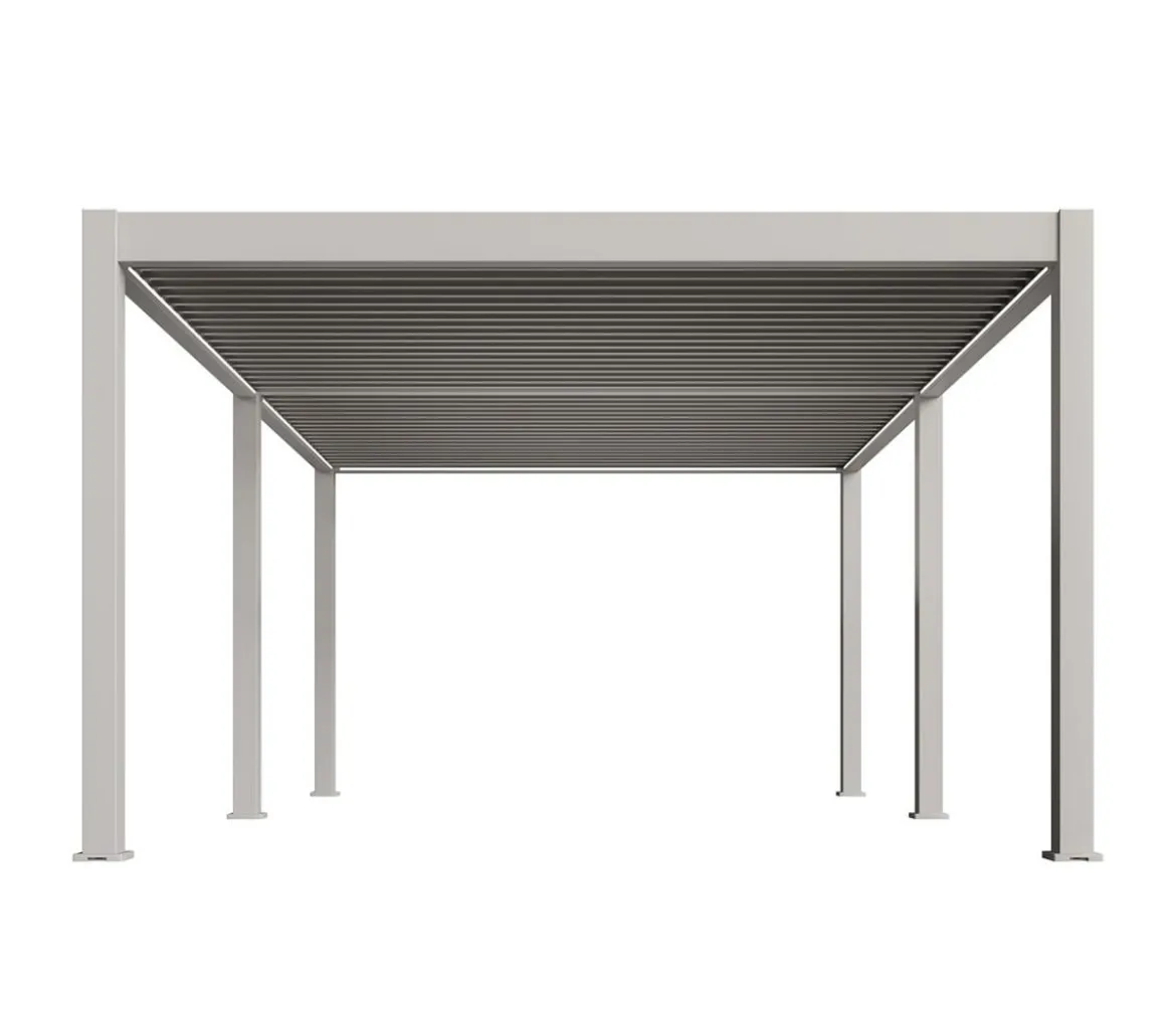 Weide Pergola LED E-Deluxe Plus 4x6, ca. B600/H255/T400 cm