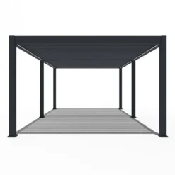 Weide Pergola LED E-Deluxe Plus 4x6, ca. B600/H255/T400 cm