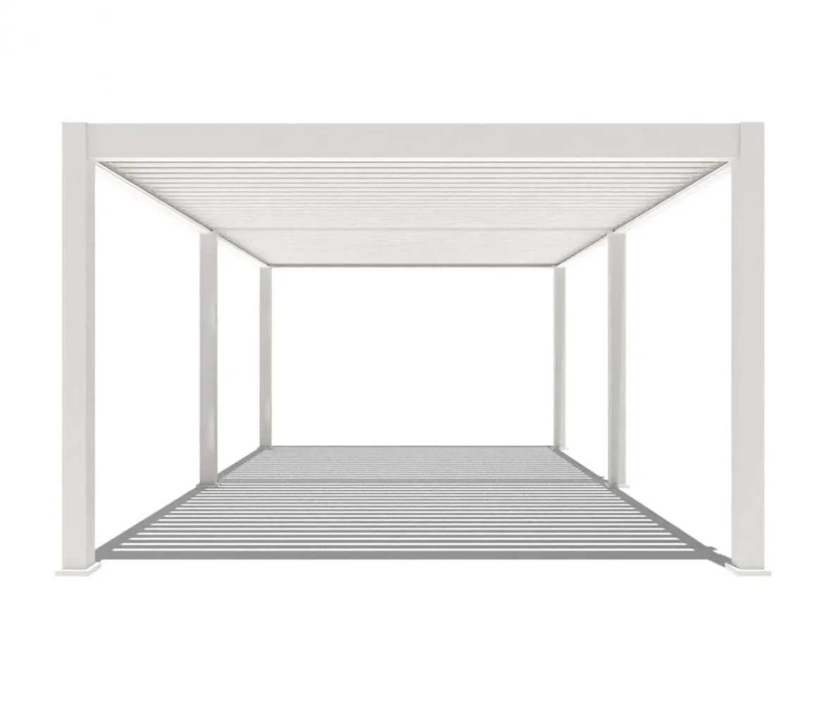 Weide Pergola LED E-Deluxe Plus 4x6, ca. B600/H255/T400 cm