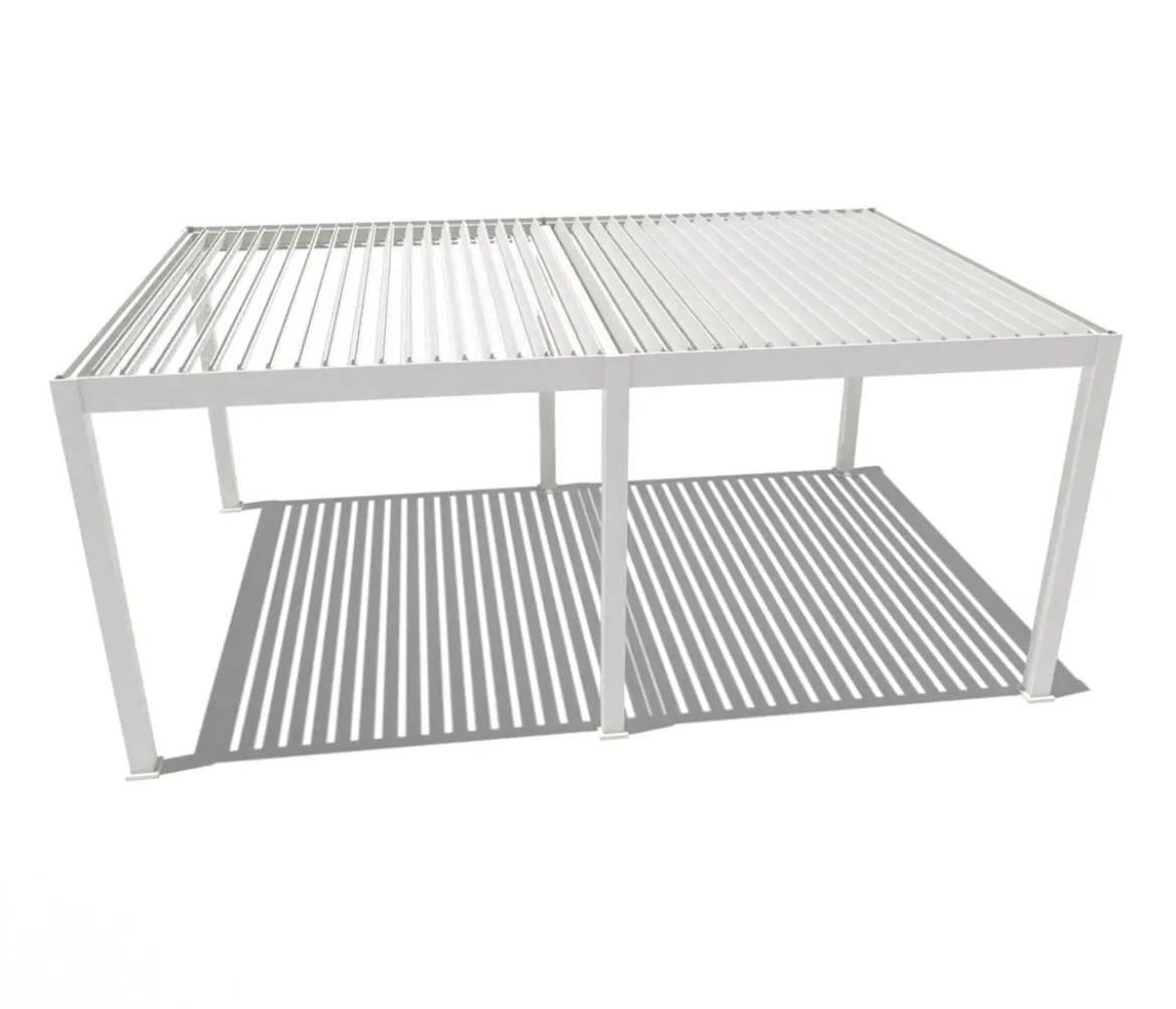 Weide Pergola LED E-Deluxe Plus 4x6, ca. B600/H255/T400 cm