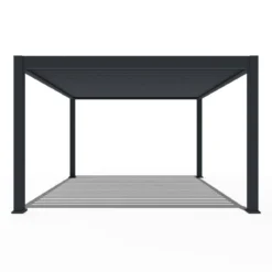 Weide Pergola LED E-Deluxe Plus 4x4, ca. B400/H255/T400 cm