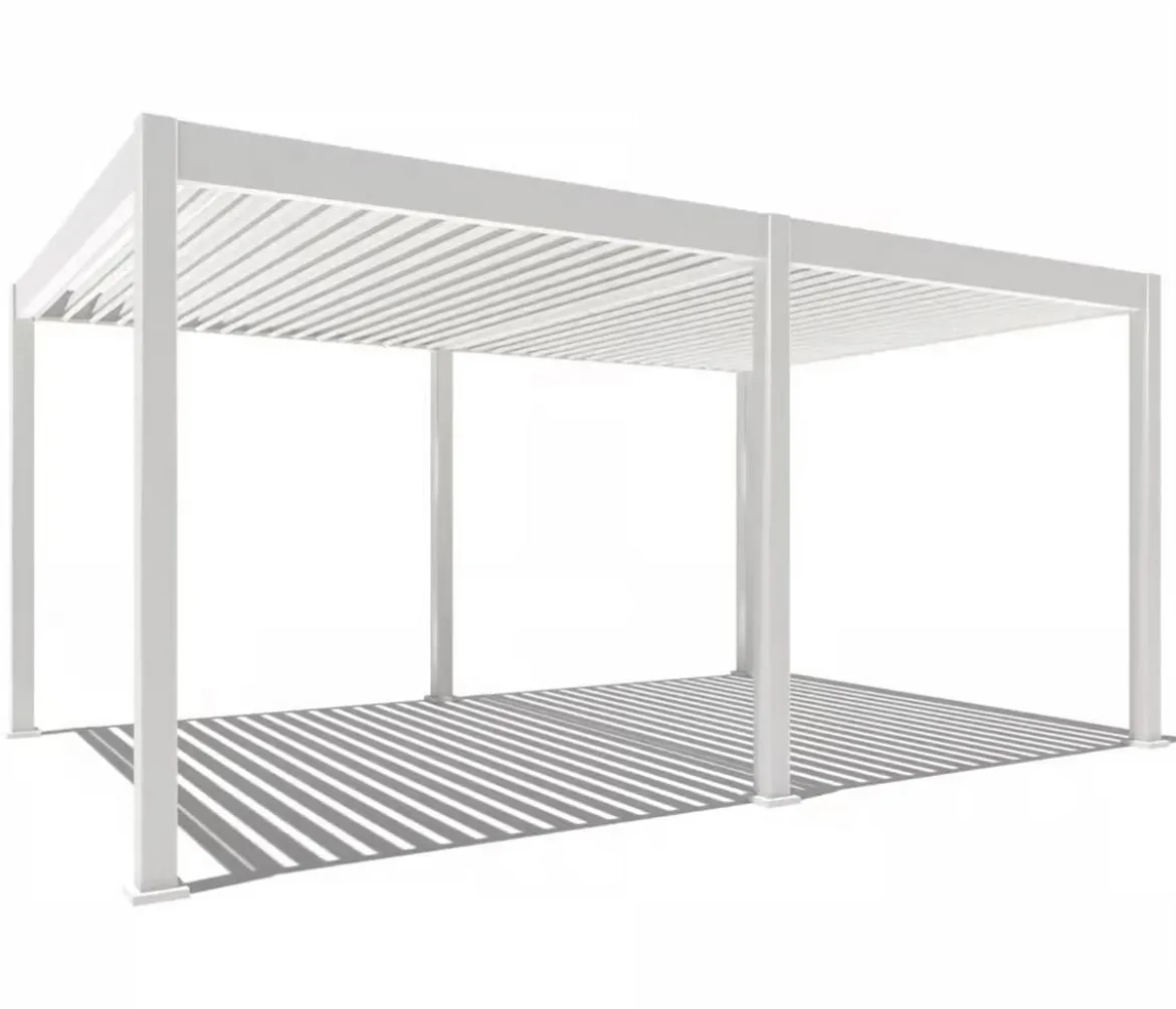 Weide Pergola LED E-Deluxe 3,6x5,3, ca. B530/H255/T360 cm