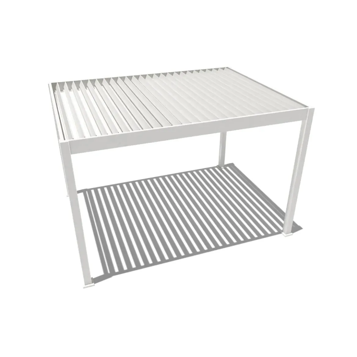 Weide Pergola LED E-Deluxe 3x4, ca. B400/H255/T300 cm