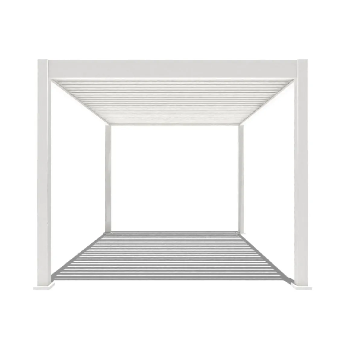 Weide Pergola LED E-Deluxe 3x4, ca. B400/H255/T300 cm
