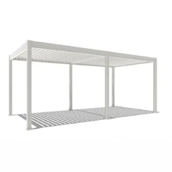 Weide Pergola LED E-Deluxe 3x6, ca. B600/H255/T300 cm