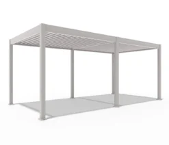 Weide Pergola LED E-Deluxe 3x6, ca. B600/H255/T300 cm