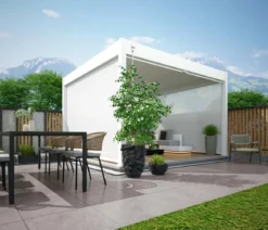 Weide Sonnenrollo für Deluxe/Classic Pergola, ca. B300 cm