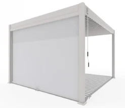 Weide Sonnenrollo für Deluxe/Classic Pergola, ca. B300 cm