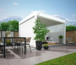 Weide Sonnenrollo für Deluxe/Classic Pergola, ca. 360 cm