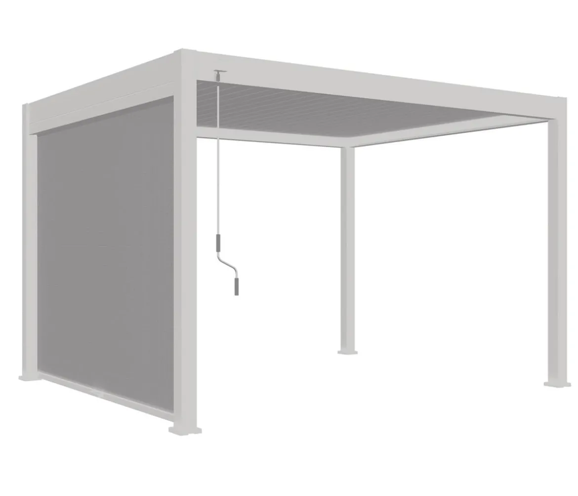 Weide Sonnenrollo für Deluxe/Classic Pergola, ca. B400 cm