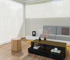 Weide Sonnenrollo für Deluxe Pergola, ca. B265 cm