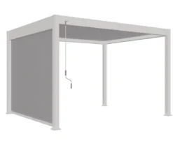 Weide Sonnenrollo für Deluxe Pergola, ca. B265 cm